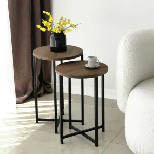 Konferenčný stolík Neta Set - Walnut