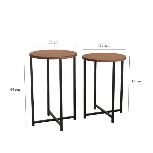 Konferenčný stolík Neta Set - Oak