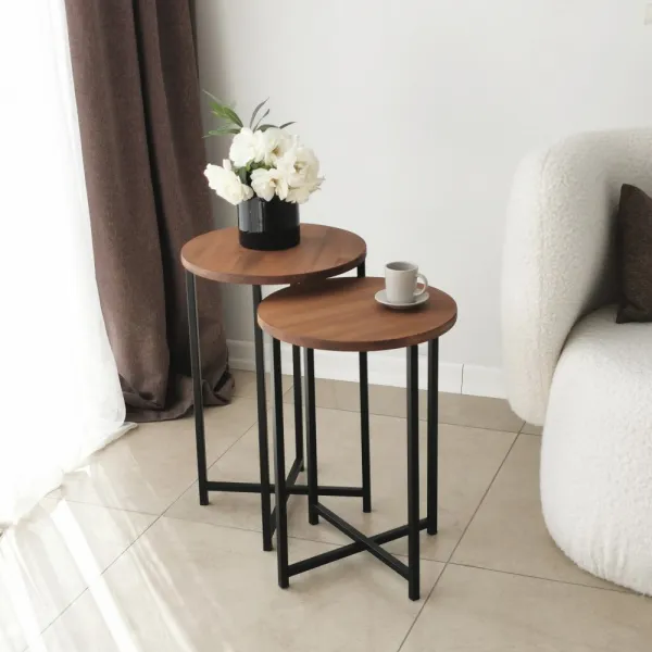 Konferenčný stolík Neta Set - Oak