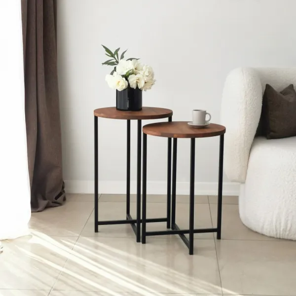 Konferenčný stolík Neta Set - Oak