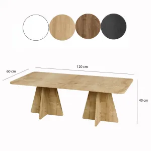 Konferenčný stolík Mushroom 2 - Sapphire Oak