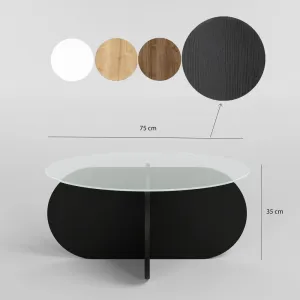Konferenčný stolík Bubble - Black