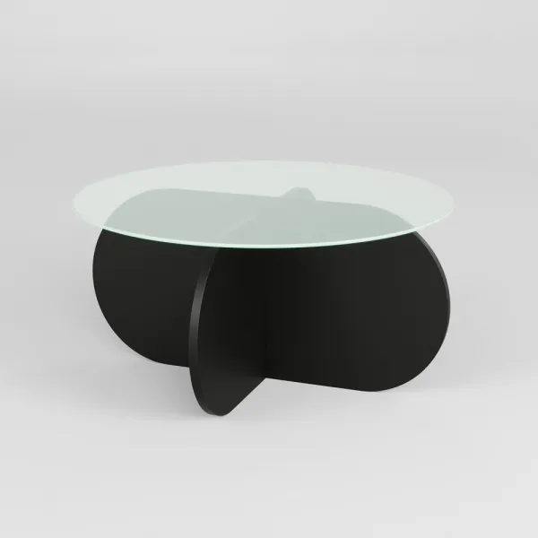Konferenčný stolík Bubble - Black