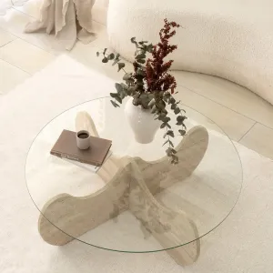 Konferenčný stolík Himalayas - Travertine