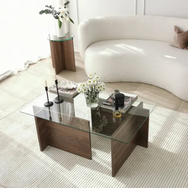 Konferenčný stolík New Escape - Walnut
