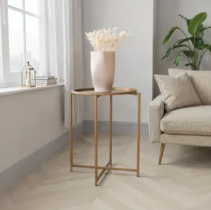 Konferenčný stolík S407U - Gold