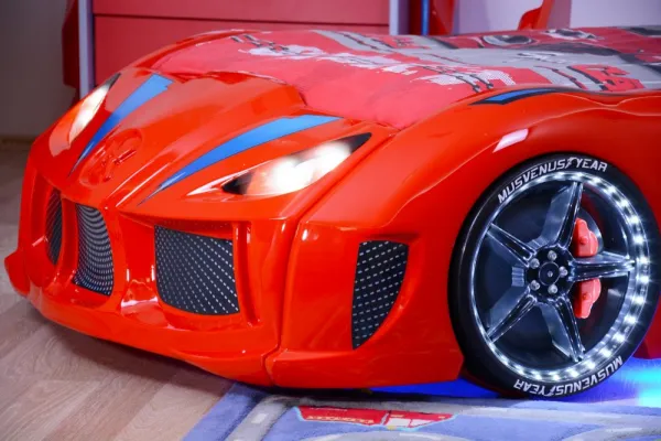 Car Bed Mnv3 - Red