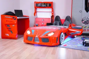 Car Bed Mnv3 - Red