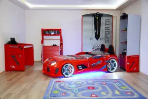 Car Bed Mnv3 - Red