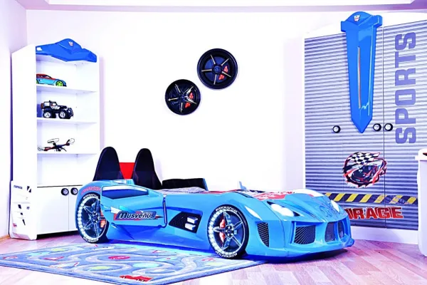 Car Bed Mnv3 - Blue