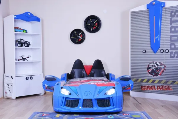 Car Bed Mnv3 - Blue