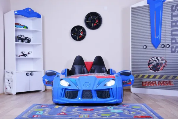 Car Bed Mnv3 - Blue