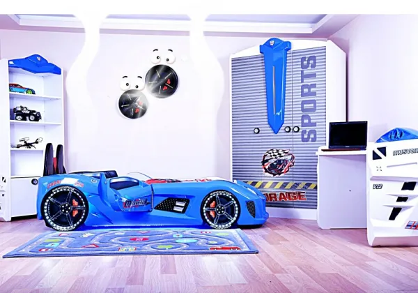 Car Bed Mnv3 - Blue