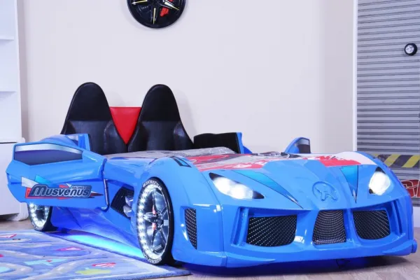 Car Bed Mnv3 - Blue