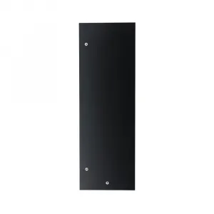 Zrkadlo Boy Aynası Dekoratif Basic Siyah 40x120