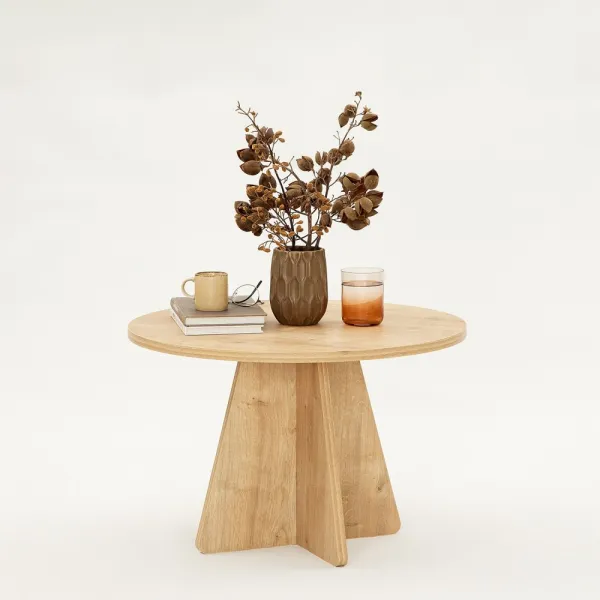 Konferenčný stolík Mushroom - Sapphire Oak