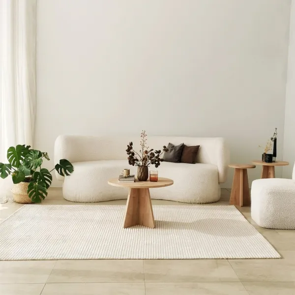 Konferenčný stolík Mushroom - Sapphire Oak