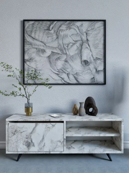 TV stolík Maku - Ephesus Marble
