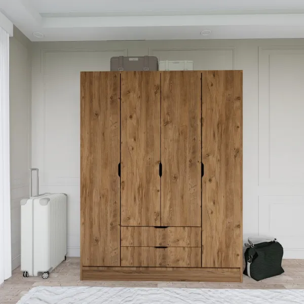 Šatníková skriňa 1600-046 - Walnut