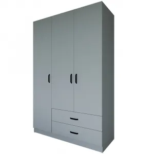 Šatníková skriňa Yaman Luna 1600-037 - Grey