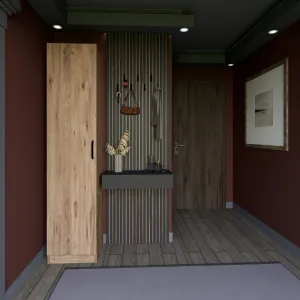 Šatníková skriňa Yaman 1 Door - Walnut