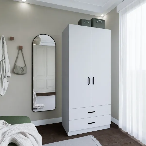 Šatníková skriňa Yaman 1600-042 - White
