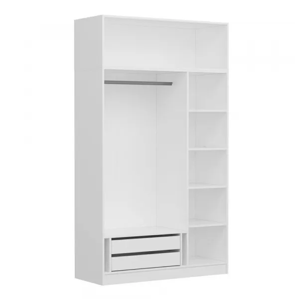Šatníková skriňa Kale 235 - White