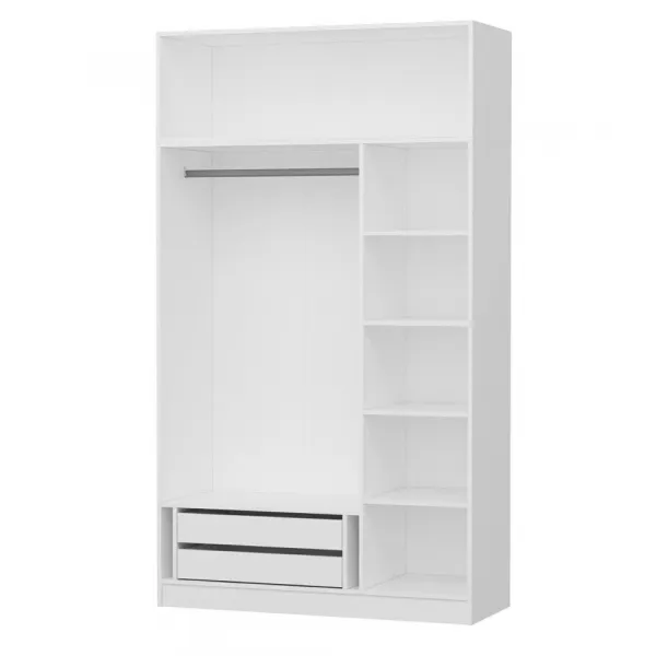 Šatníková skriňa Kale 235 - White