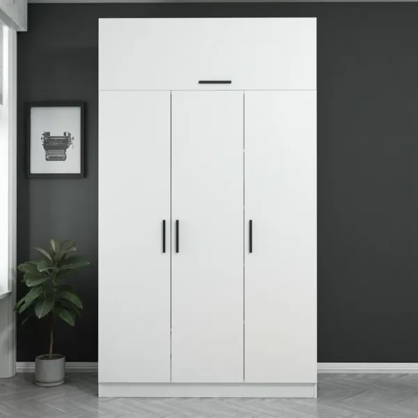 Šatníková skriňa Kale 235 - White