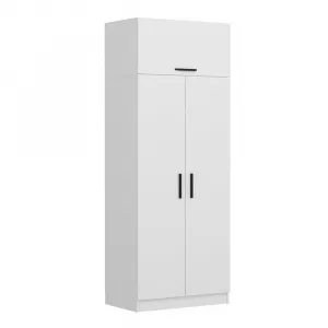 Šatníková skriňa Kale White - 2220