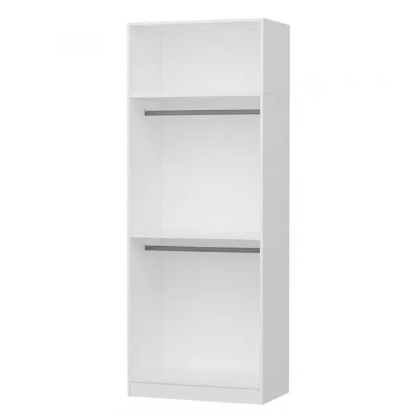 Šatníková skriňa Kale White - 2220