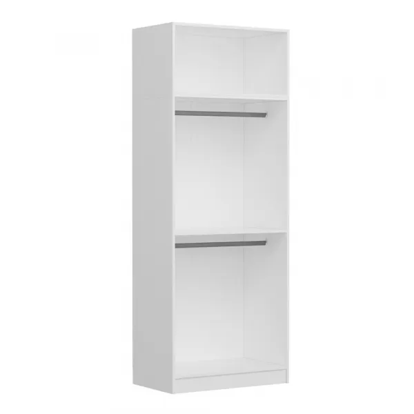Šatníková skriňa Kale White - 2220