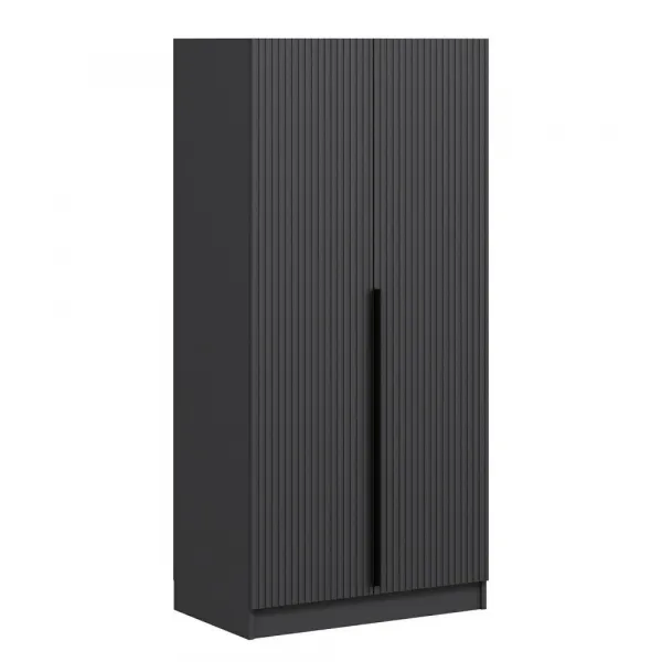 Šatníková skriňa Kale Plus Membrane Anthracite - 210
