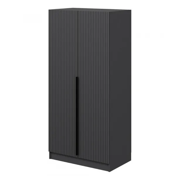 Šatníková skriňa Kale Plus Membrane Anthracite - 210