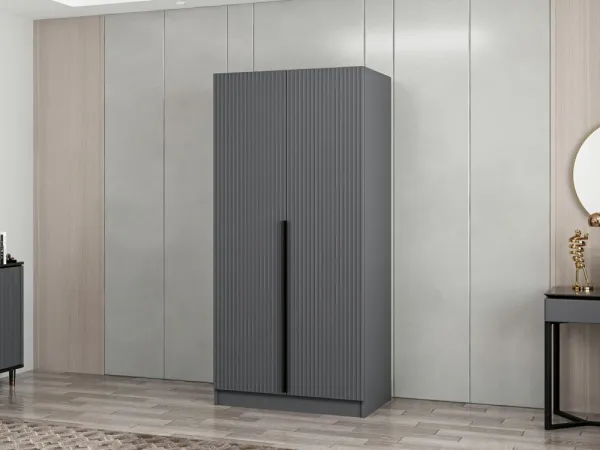 Šatníková skriňa Kale Plus Membrane Anthracite - 210