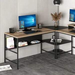 Písací stôl Greta L Matte - Black
