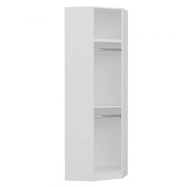 Šatníková skriňa Kale White - 2305