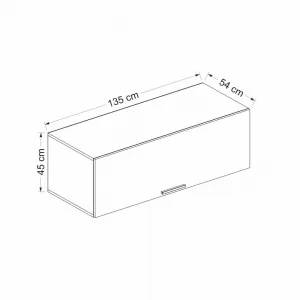 Wall Cabinet Kale 135 - White