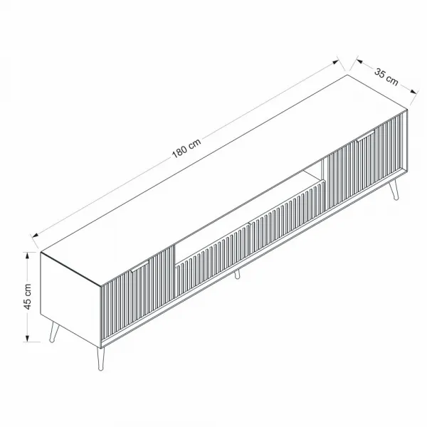 TV stolík Luxe