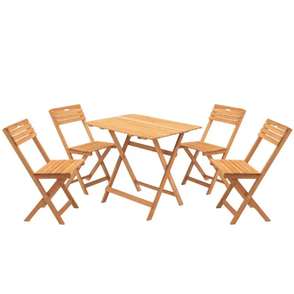 Garden Table & Chairs Set (5 Pieces) My004