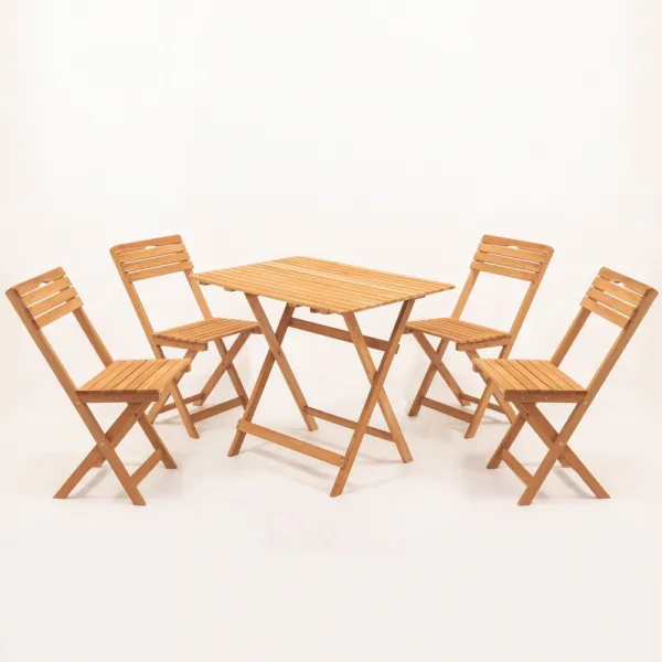 Garden Table & Chairs Set (5 Pieces) My004
