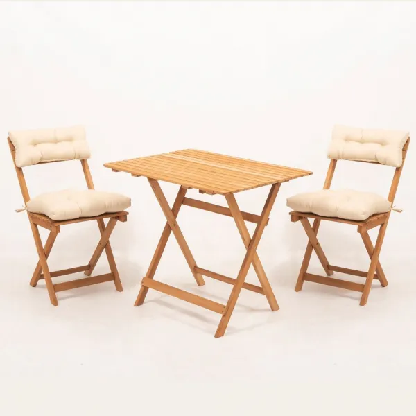 Garden Table & Chairs Set (3 Pieces) My003A