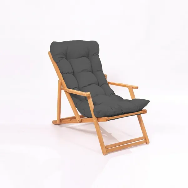 Garden Table & Chairs Set (3 Pieces) My007 - Grey