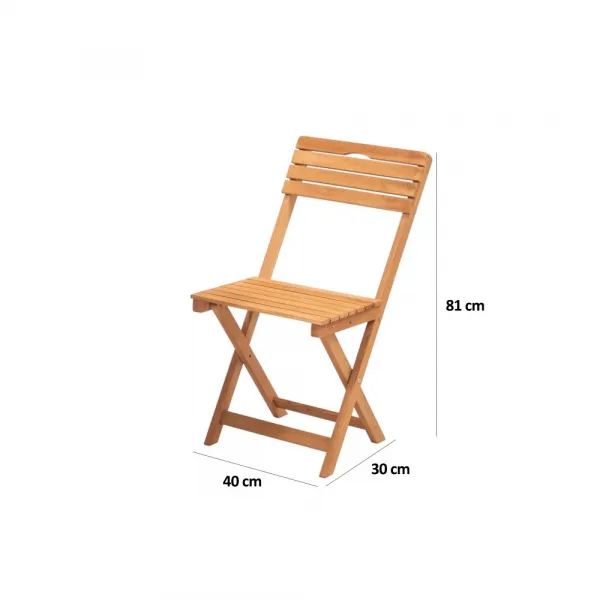 Garden Table & Chairs Set (3 Pieces) My001A