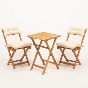 Garden Table & Chairs Set (3 Pieces) My001A
