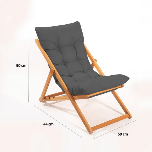 Garden Chair My006 - Grey