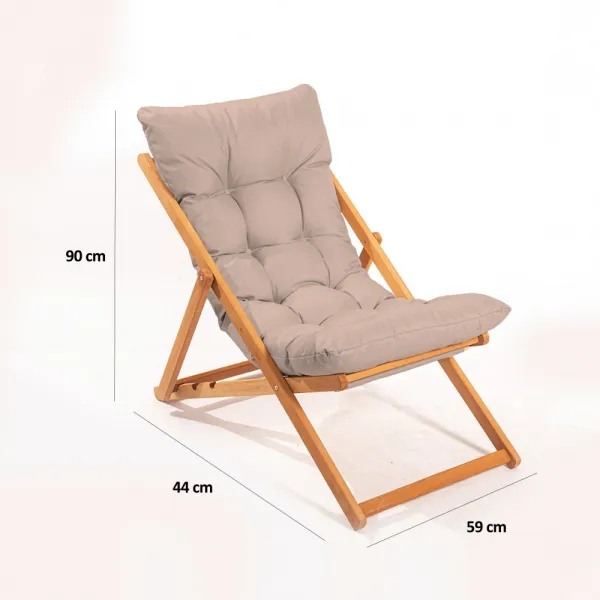 Garden Chair My006 - Brown