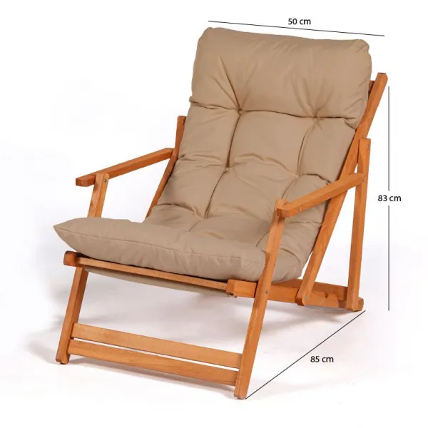 Garden Chair My008 - Brown
