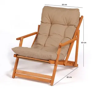 Garden Chair My008 - Brown