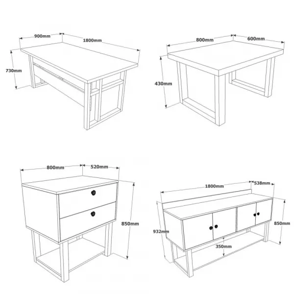 Office Furniture Set Mn11-Ba